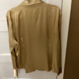 Covington Gold Satin Blouse